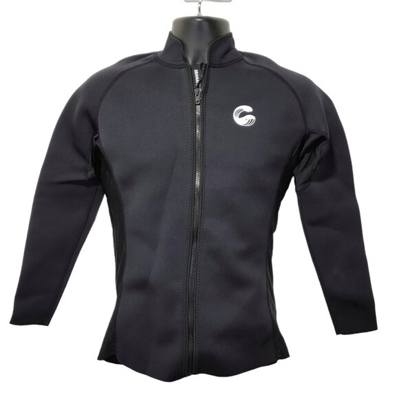 2mm Top Jackets Wetsuit 2mm Neoprene Long Sleeves Men's Size XL (READ ME… - Picture 1 of 9